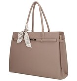 CHARM LONDON BAGS  The Hamptons Laptoptas 15,6 inch Light taupe