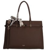 CHARM LONDON BAGS  The Hamptons Laptoptas 15,6 inch dark brown