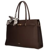 CHARM LONDON BAGS  The Hamptons Laptoptas 15,6 inch dark brown