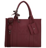 CHARM LONDON BAGS Bond Laptoptas  Burgundy