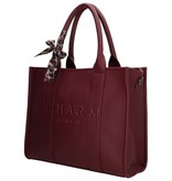 CHARM LONDON BAGS Bond Laptoptas  Burgundy