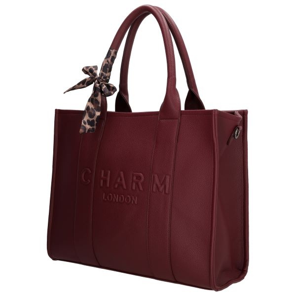 CHARM LONDON BAGS Bond Laptoptas  Burgundy