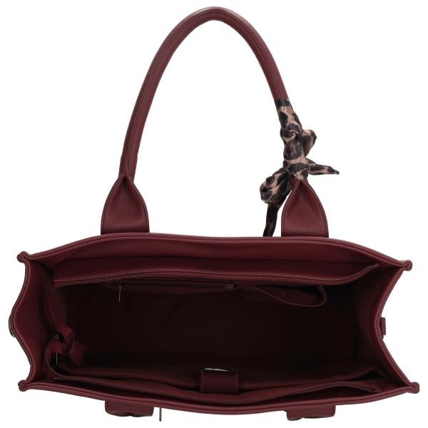 CHARM LONDON BAGS Bond Laptoptas  Burgundy