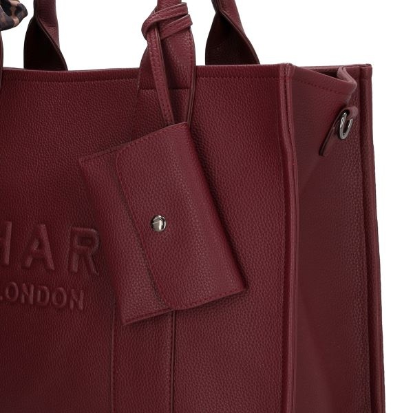 CHARM LONDON BAGS Bond Laptoptas  Burgundy