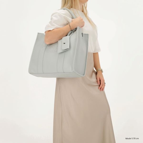 CHARM LONDON BAGS Bond Laptoptas   Light Blue