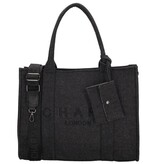 CHARM LONDON BAGS Bond Laptoptas  Black