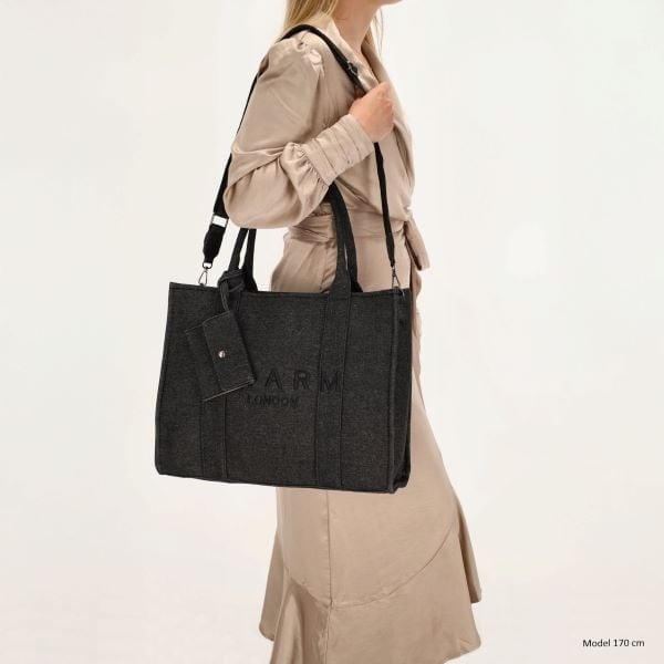 CHARM LONDON BAGS Bond Laptoptas  Black