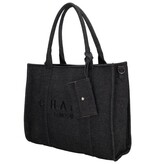 CHARM LONDON BAGS Bond Laptoptas  Black