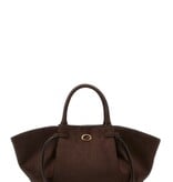 Guess Allegra suède handtas Espresso