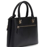 Guess Handtas Noelle saffiano Black