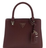 Guess Handtas Noelle saffiano Burgundy