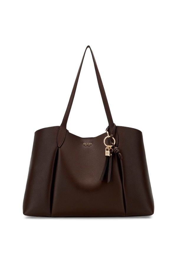 Guess Melody Tote Tas Brown