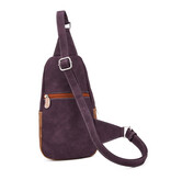 Hi Di Hi Rugtas/slingband Carol CL33 Purple/Orange/Brown