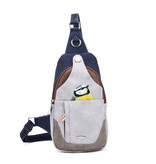 Hi Di Hi Rugtas/slingband Carol  CL35 Blue/purple/grey