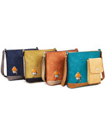 Hi Di Hi Crossbody/schoudertas Quack QU09 Orange-Purple