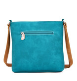 Hi Di Hi Crossbody/schoudertas Quack QU010 Teal/Beige