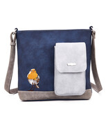 Hi Di Hi Crossbody/schoudertas Quack QU11 Blue/grey