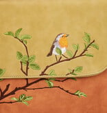 Hi Di Hi Busy Bird Schoudertas/laptoptas BUB01 Orange/Green