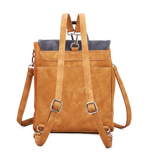 Hi Di Hi rugtas/schoudertas Timber TI01  Orange/Beige