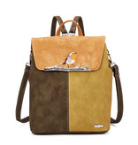Hi Di Hi rugtas/schoudertas Timber TI03 Green/Brown