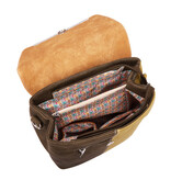 Hi Di Hi rugtas/schoudertas Timber TI03 Green/Brown