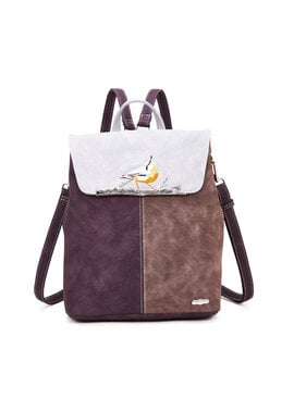 Hi Di Hi rugtas/schoudertas Timber TI04 Grey/Purple