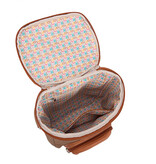 Hi Di Hi rugtas/schoudertas Woods  WOO01 Brown/Orange