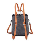 Hi Di Hi rugtas/schoudertas Woods  WOO02 Grey/Blue