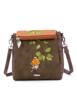 Hi Di Hi Crossbody/schoudertas Tweet TT05 Green/Orange