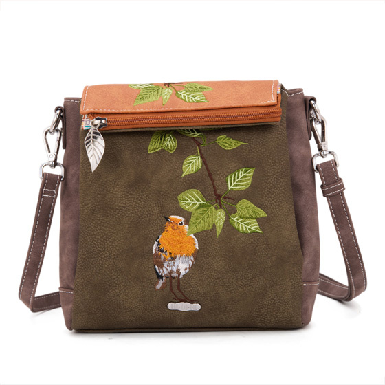 Hi Di Hi Crossbody/schoudertas Tweet TT05 Green/Orange