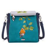 Hi Di Hi Crossbody/schoudertas Tweet TT06 Treal/Grey