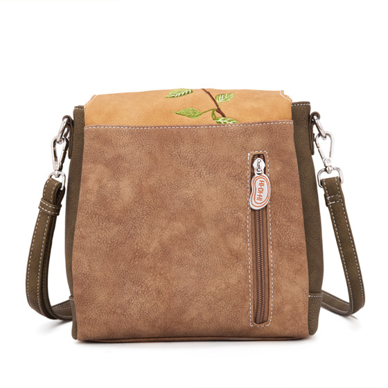 Hi Di Hi Crossbody/schoudertas Tweet  TT08 Brown/Beige