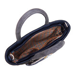 Hi Di Hi Handtas/schoudertas Flip FP04 Black/Blue