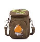 Hi Di Hi Schoudertasje/crossbody  Folliage FO03 Brown