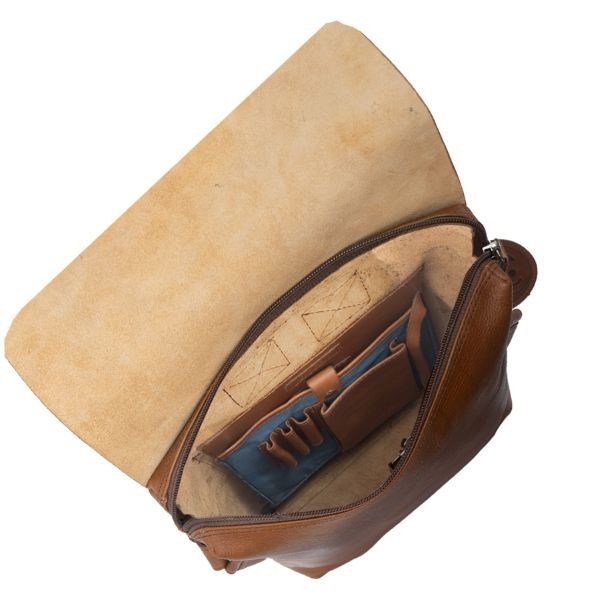 Saccoo leren rugtas Caracas Sica L
