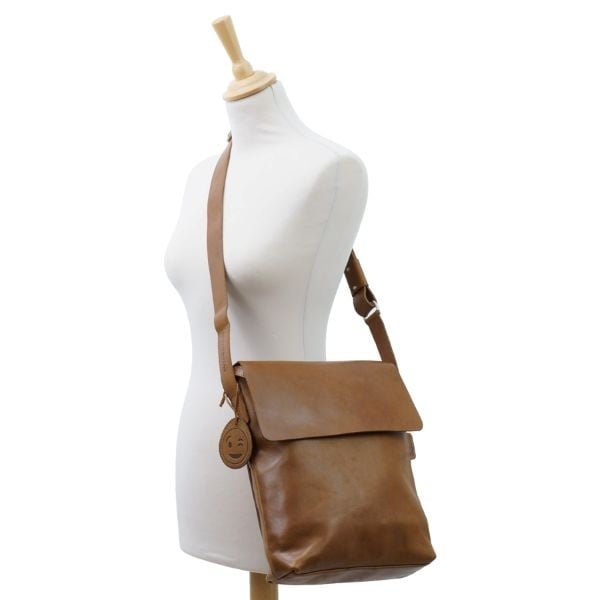 Saccoo Leren schoudertas Santos M  87530