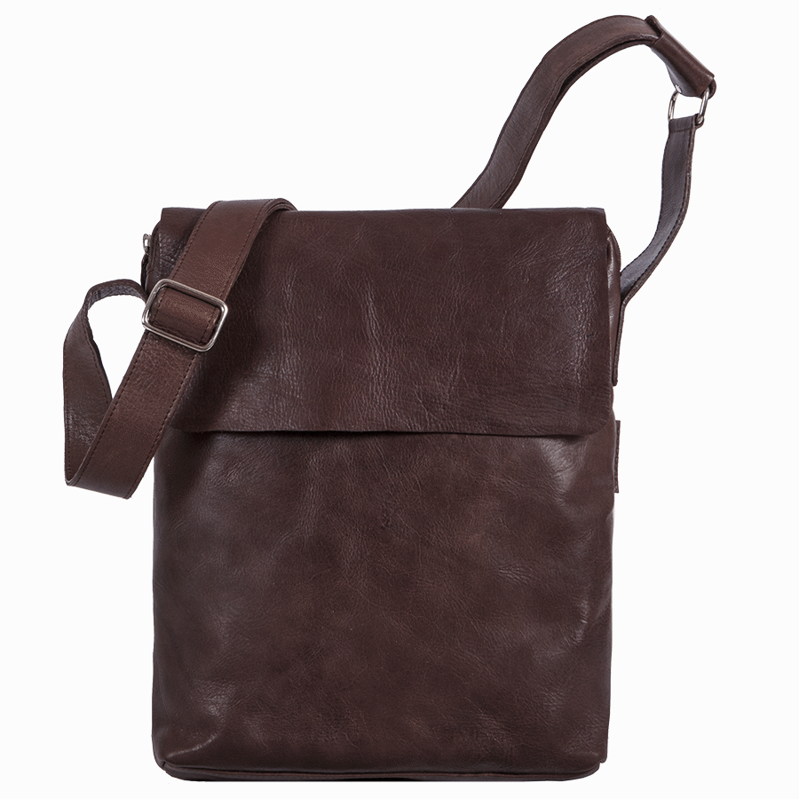 Saccoo Leren schoudertas Santos M  87530