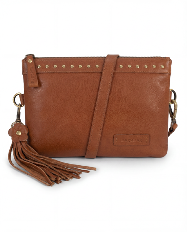 Bag2Bag Yale – compacte leren crossbody tas