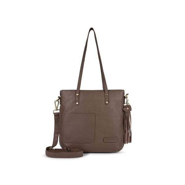 Bag2Bag Leren soepele shopper Rome