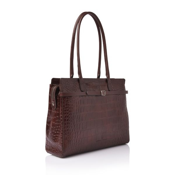 Castelijn & Beerens Tess Dames Laptoptas 15,6" RFID | mocca
