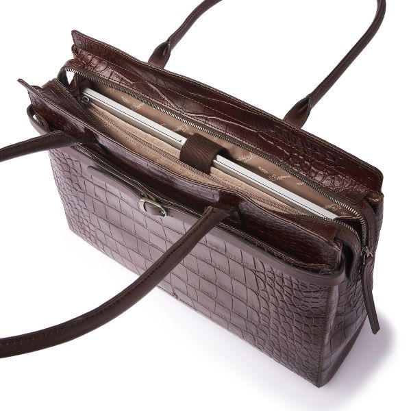 Castelijn & Beerens Tess Dames Laptoptas 15,6" RFID | mocca