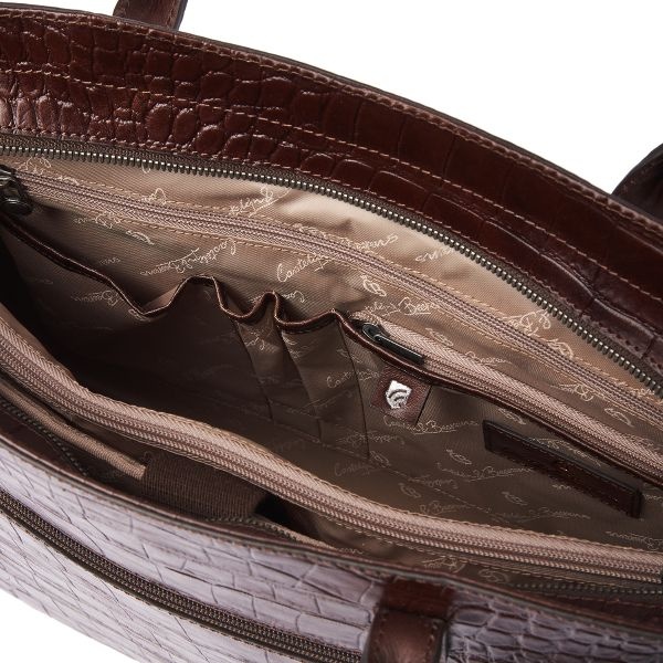 Castelijn & Beerens Tess Dames Laptoptas 15,6" RFID | mocca