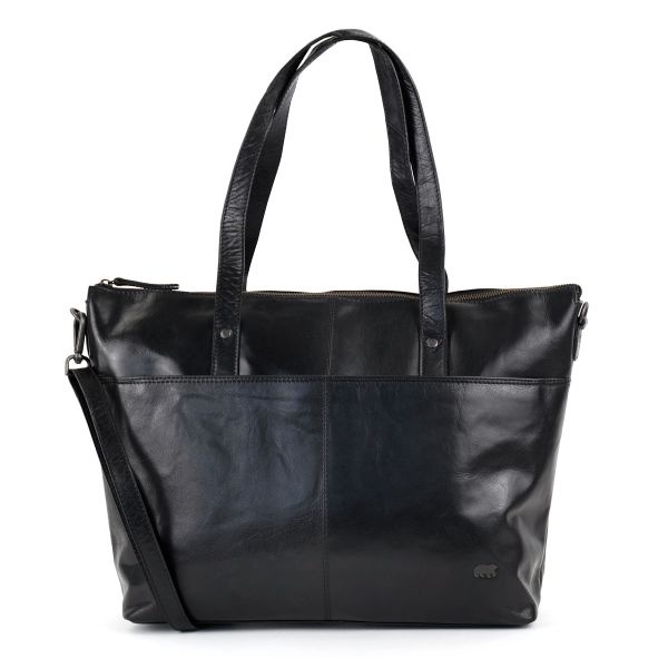 Bear Design Laptoptas/shopper 15.6” 'Manouk' Andorra zwart