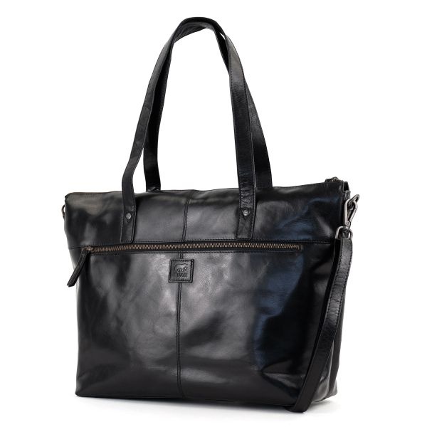 Bear Design Laptoptas/shopper 15.6” 'Manouk' Andorra zwart