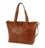 Bear Design Laptoptas/shopper 15.6” 'Manouk' Andorra Cognac