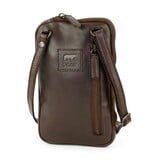 Bear Design Telefoon-/schoudertasje 'Camille' Brown