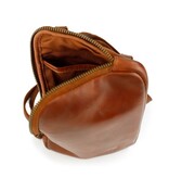 Bear Design Telefoon-/schoudertasje 'Camille' Cognac