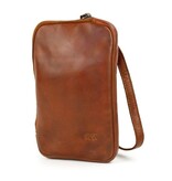 Bear Design Telefoon-/schoudertasje 'Camille' Cognac
