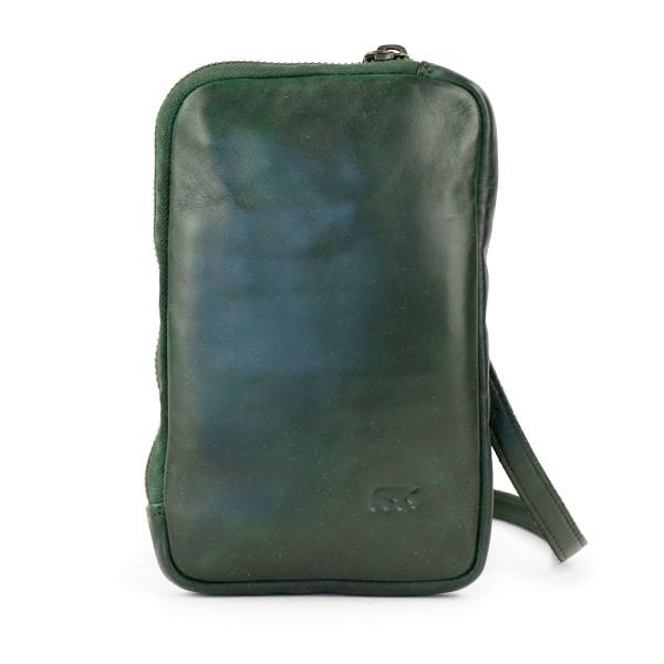 Bear Design Telefoon-/schoudertasje 'Camille' Green