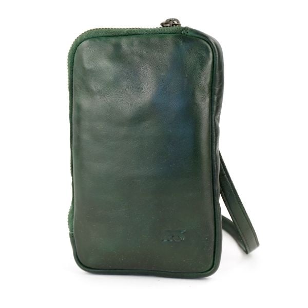Bear Design Telefoon-/schoudertasje 'Camille' Green